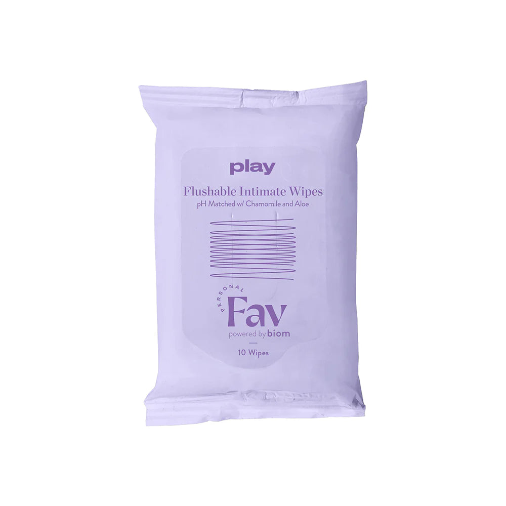 Personal Fav Play Flushable Intimate Wipes 10-Pack by Personal Fav Corporation
