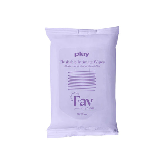 Personal Fav Play Flushable Intimate Wipes 10-Pack by Personal Fav Corporation