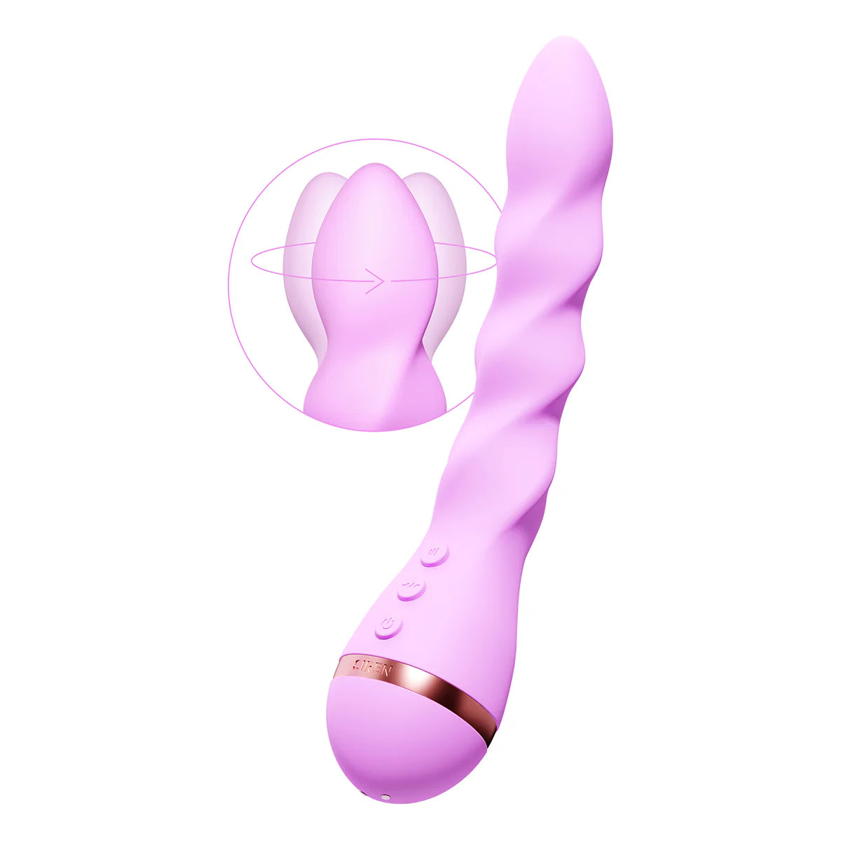 VUSH Siren Twist Vibrator by Vush Pty Ltd ATF Vush Unit Trust