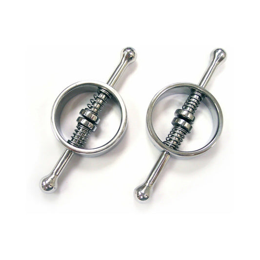 Rouge Stainless Steel Nipple Clamps in Clamshell by Rouge Group LTD.