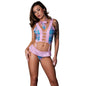 Magic Silk Dress Up Nerdy Nympho Set Costume Pink S/M by Magic Silk