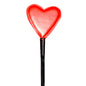 Heart Shaped Crop (Leather/Red) by Ruff Doggie Style