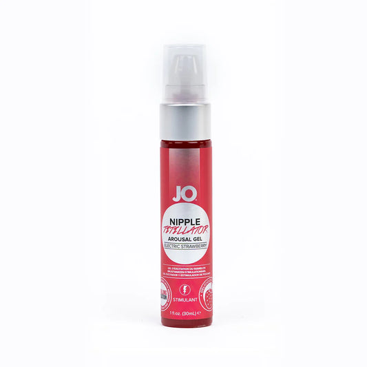 JO Nipple Titillator Arousal Gel Strawberry 1 oz. by System Jo