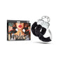 Temptasia Adjustable Faux Fur Cuffs Black by Blush