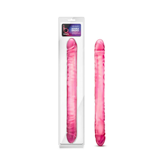 B Yours 18 in. Double Dildo Pink by Blush