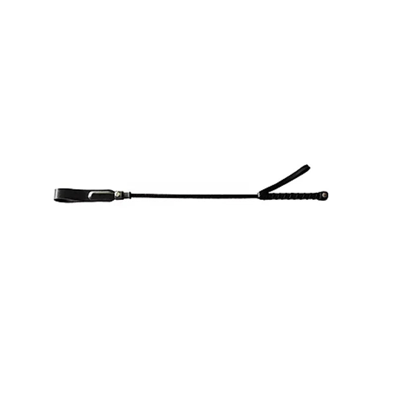 Short Riding Crop Slim Tip (20") - BLACK by Rouge Group LTD.