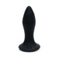 Fifty Shades of Grey Sensation Rechargeable Silicone Vibrating Butt Plug Black by LoveHoney