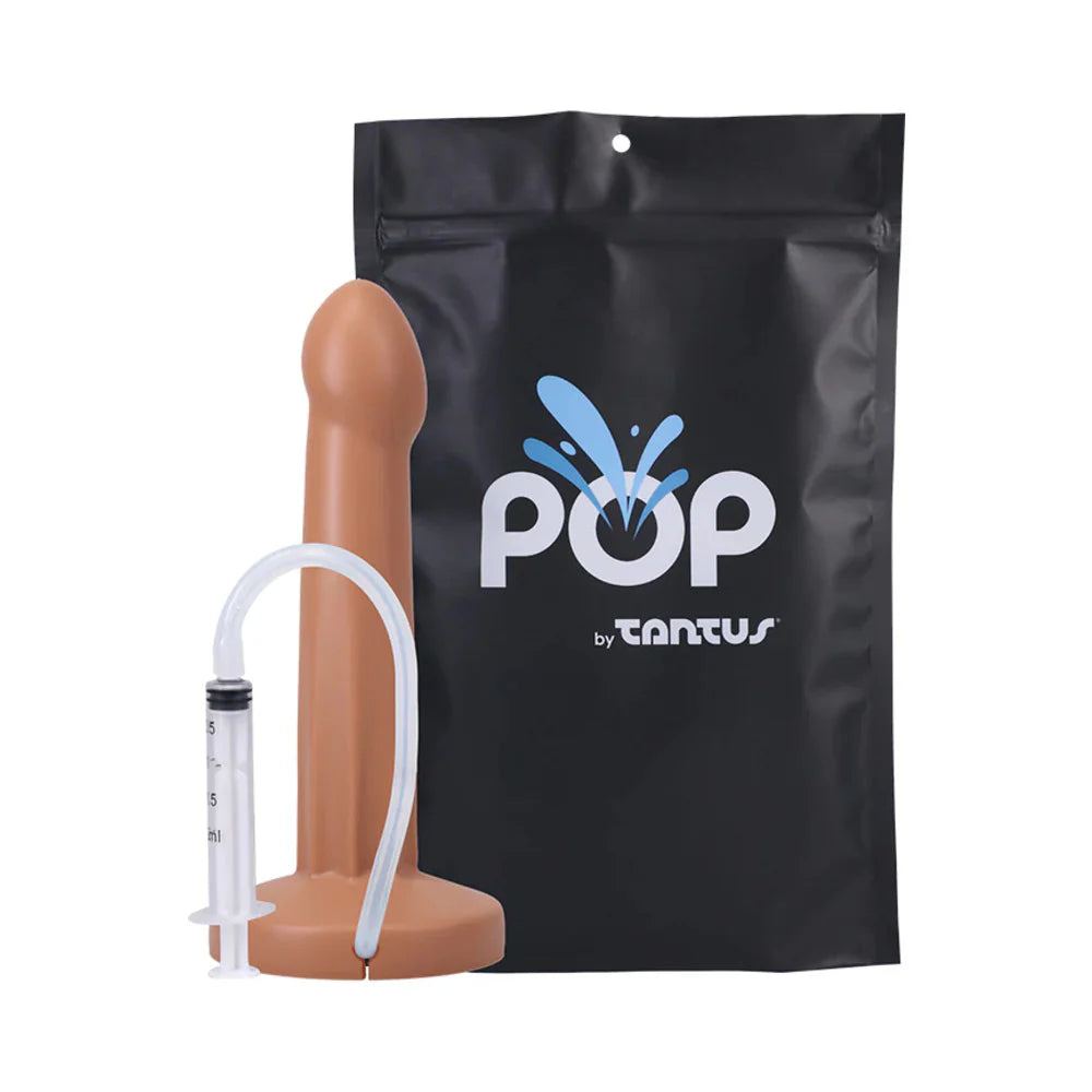 Tantus POP Squirting Dildo Honey (Bag) by Tantus