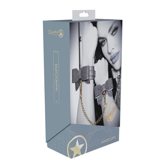 Ouch! International Paris Collection Handcuffs Black by Shots America LLC