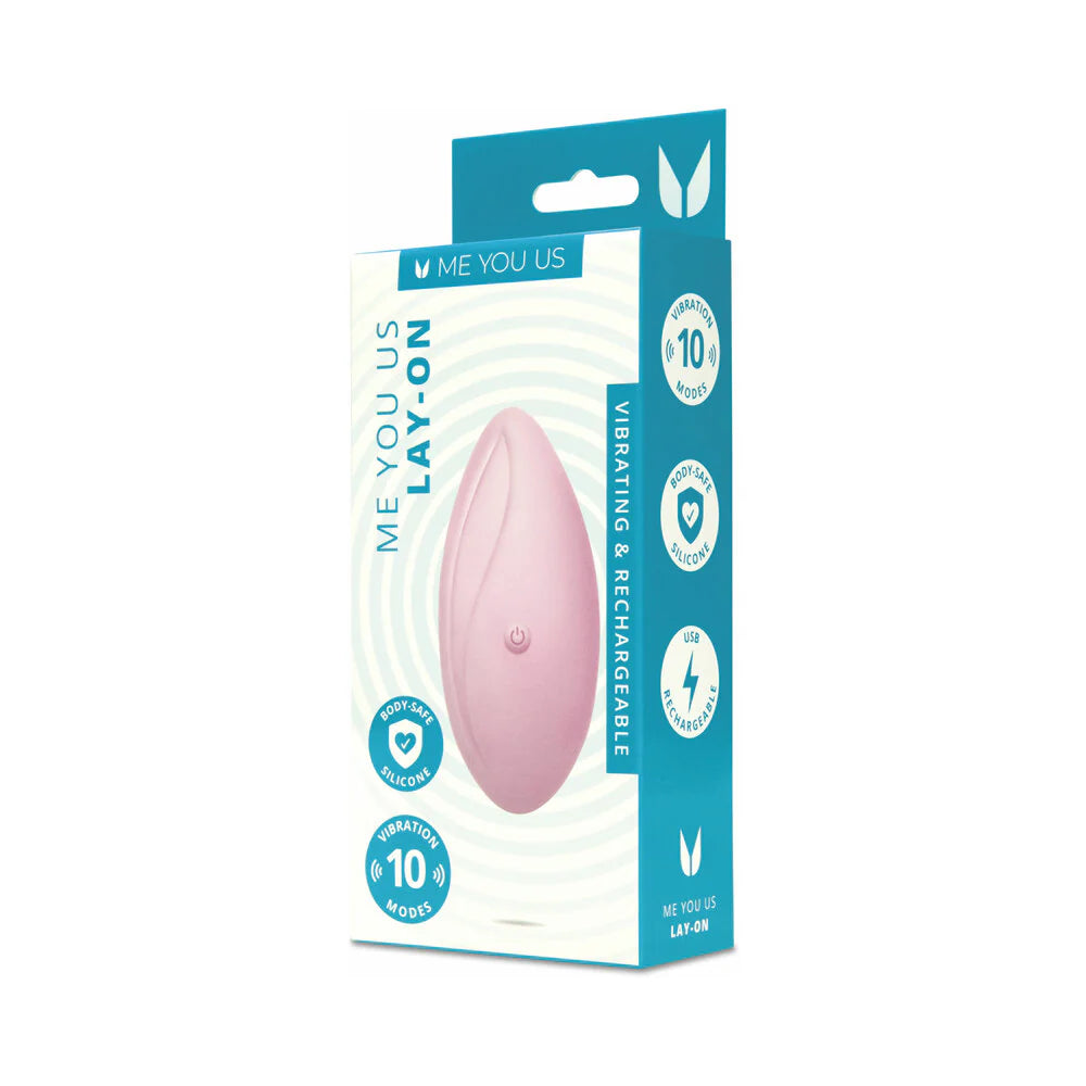 Me You Us Lay-On Vibrator Pink by Simply Pleasure Ltd