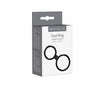 Me You Us Dual Ring Double Cockring Set Black by Simply Pleasure Ltd