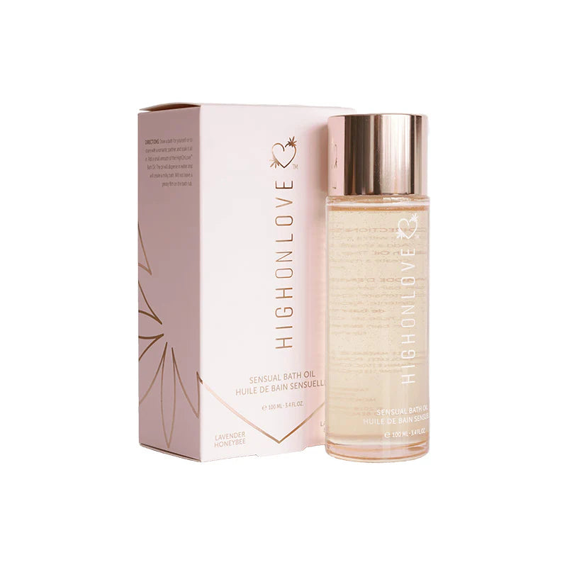 HighOnLove Bath Oil Lavendar Honeybee by Love and Beauty Products Inc