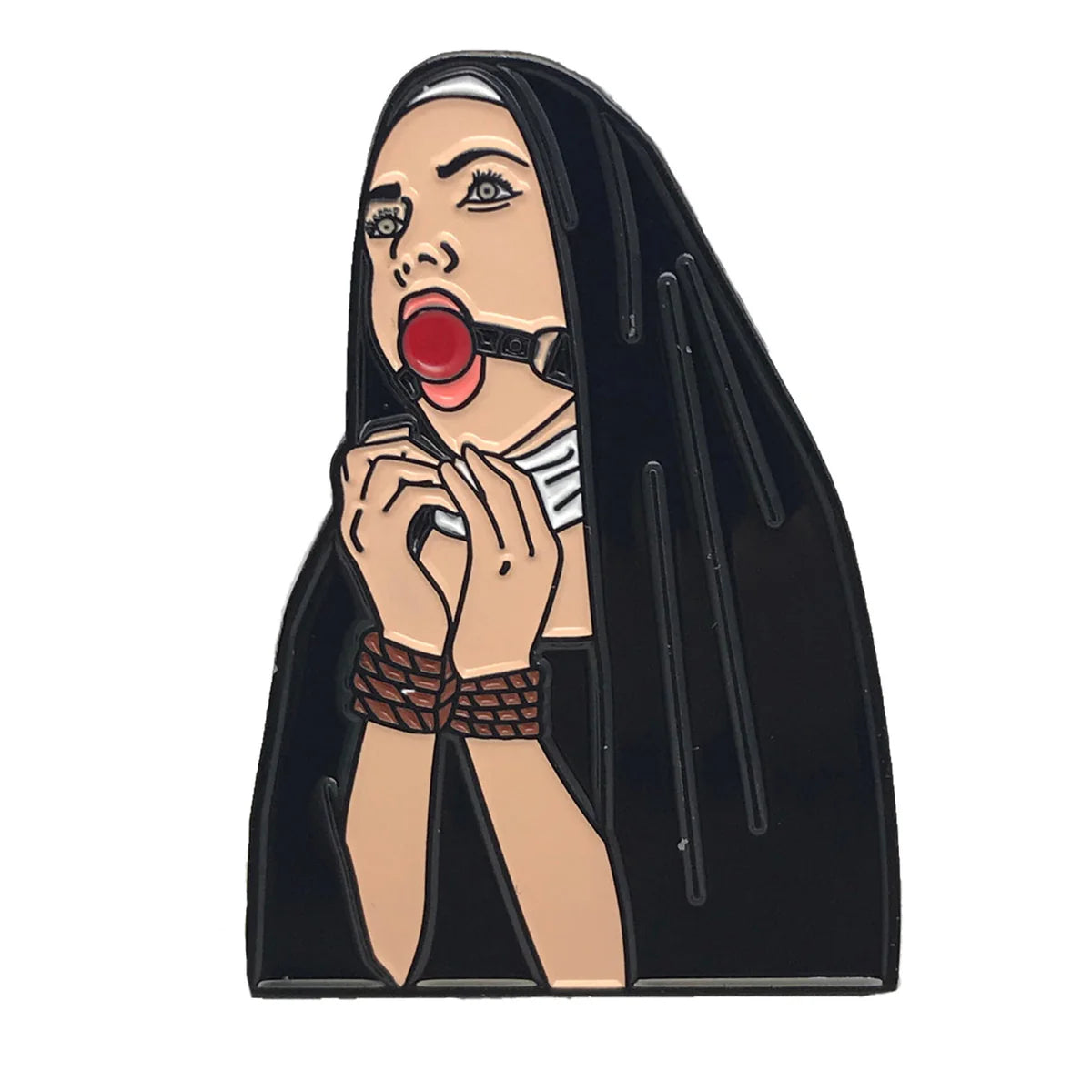 Geeky & Kinky Nunsense Enamel Pin by Geeky & Kinky