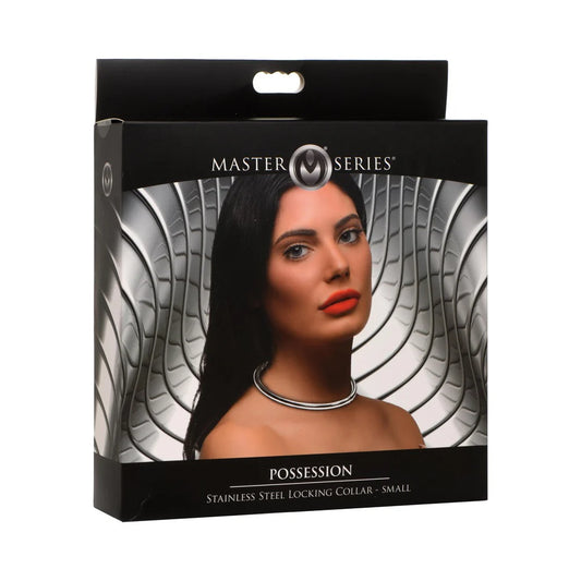 Master Series Possession Stainless Steel Locking Collar S by XR Consignment