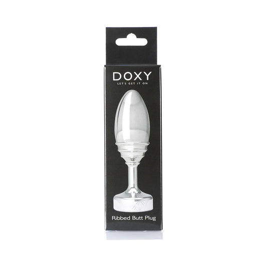 Doxy Ribbed Metal Butt Plug by Doxy/CMG Lesiure Ltd