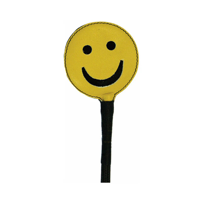 Happy Face Crop Yellow by Ruff Doggie Style