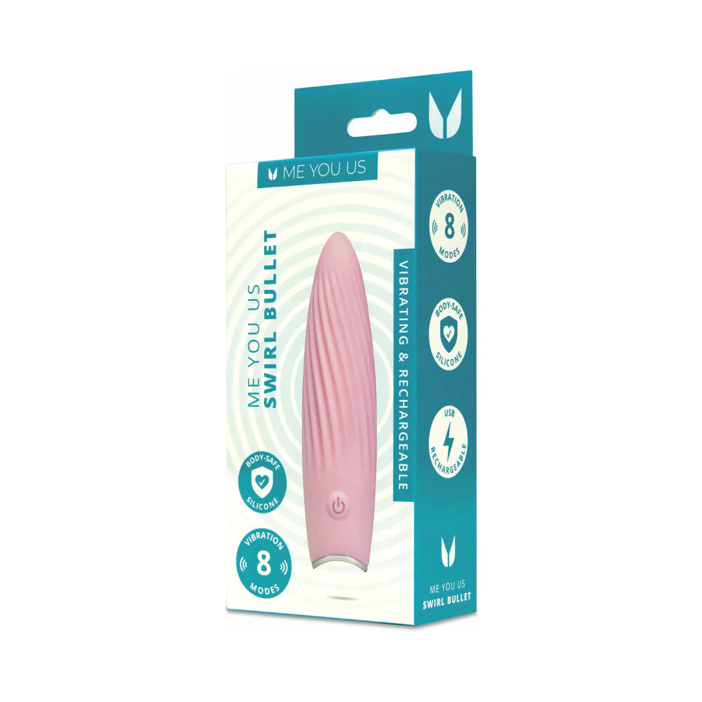 Me You Us Swirl Bullet Pink by Simply Pleasure Ltd