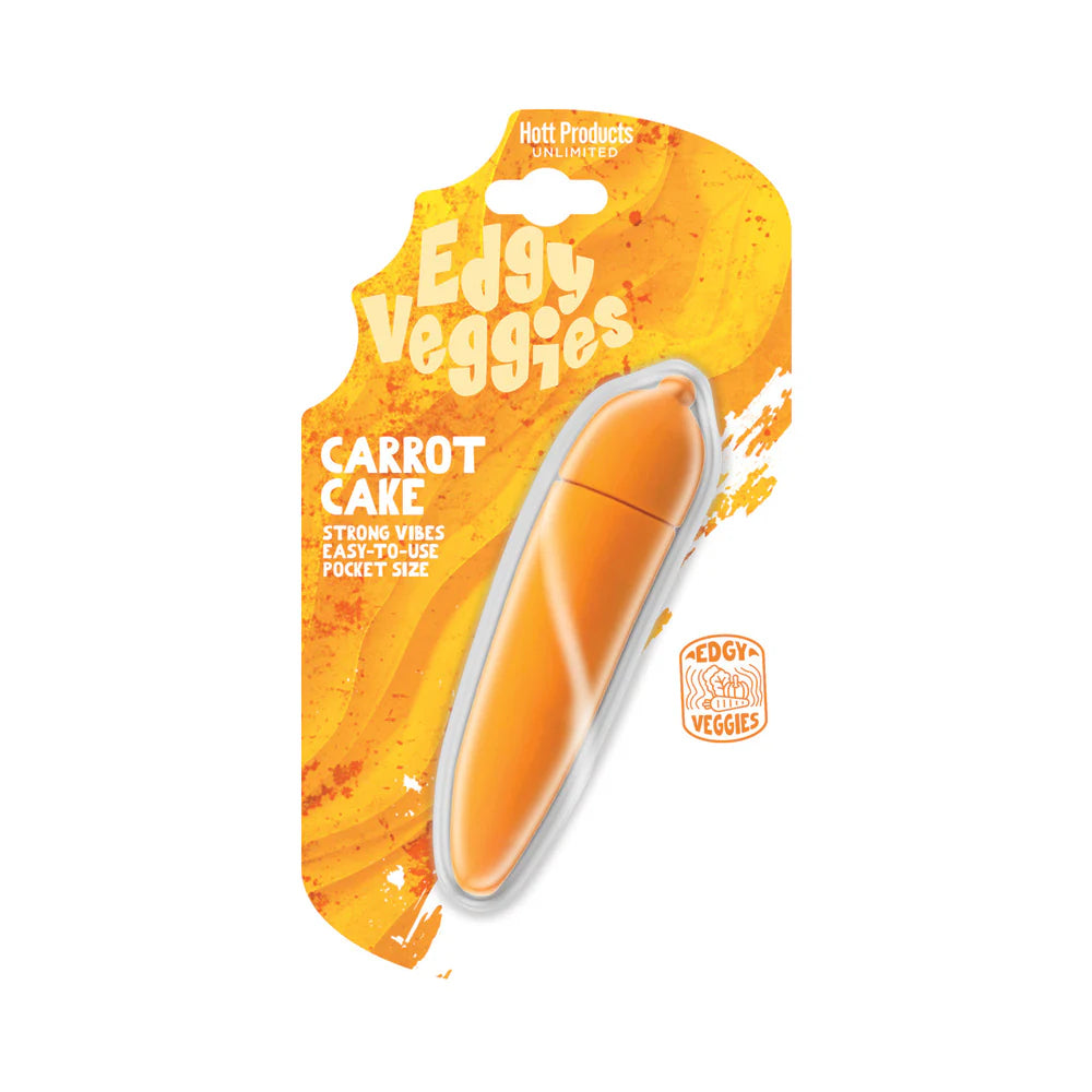 Edgy Veggies Carrot Cake Vibrator by Hott Products Unlimited