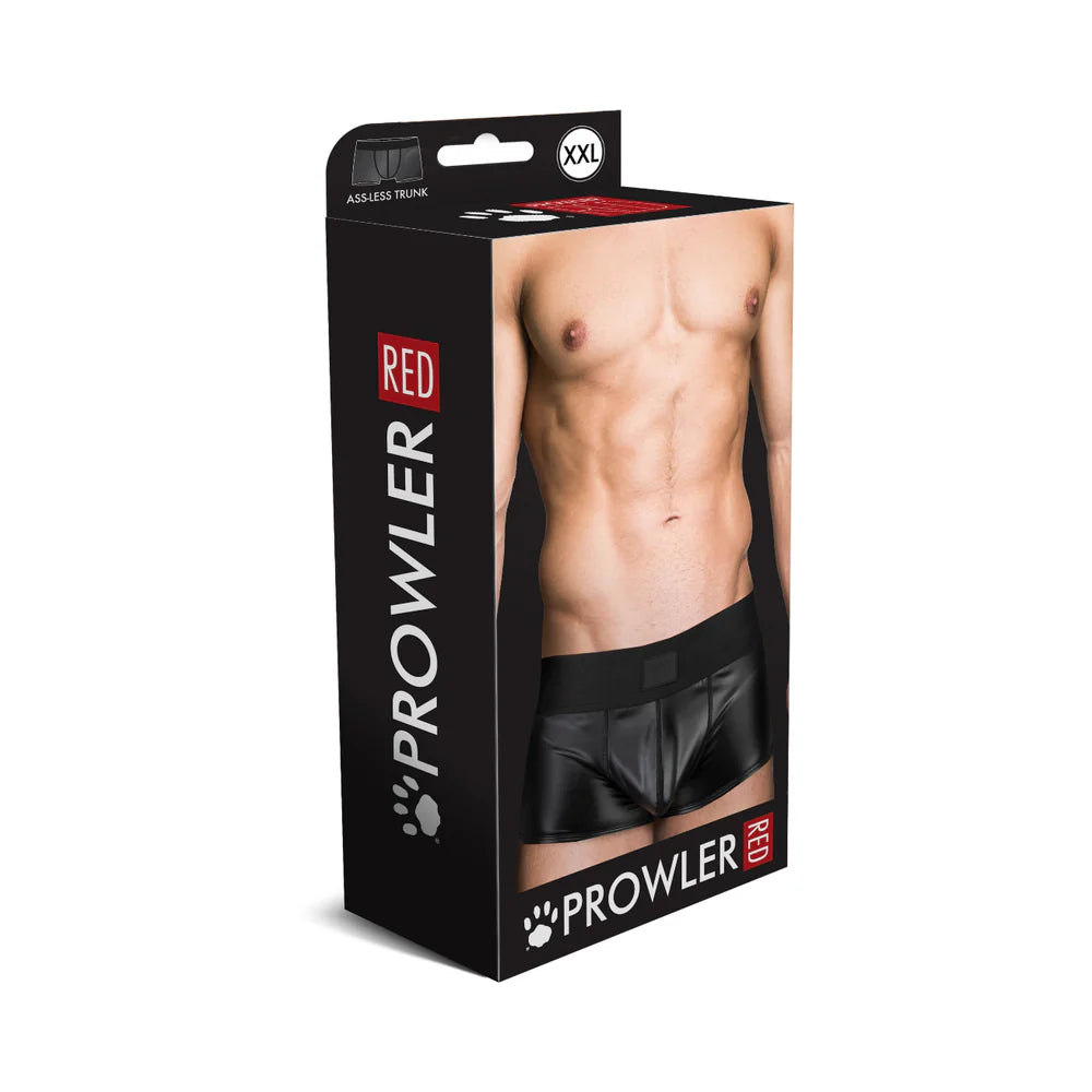 Prowler RED Wetlook Assless Trunk Black 2XL by Simply Pleasure Ltd