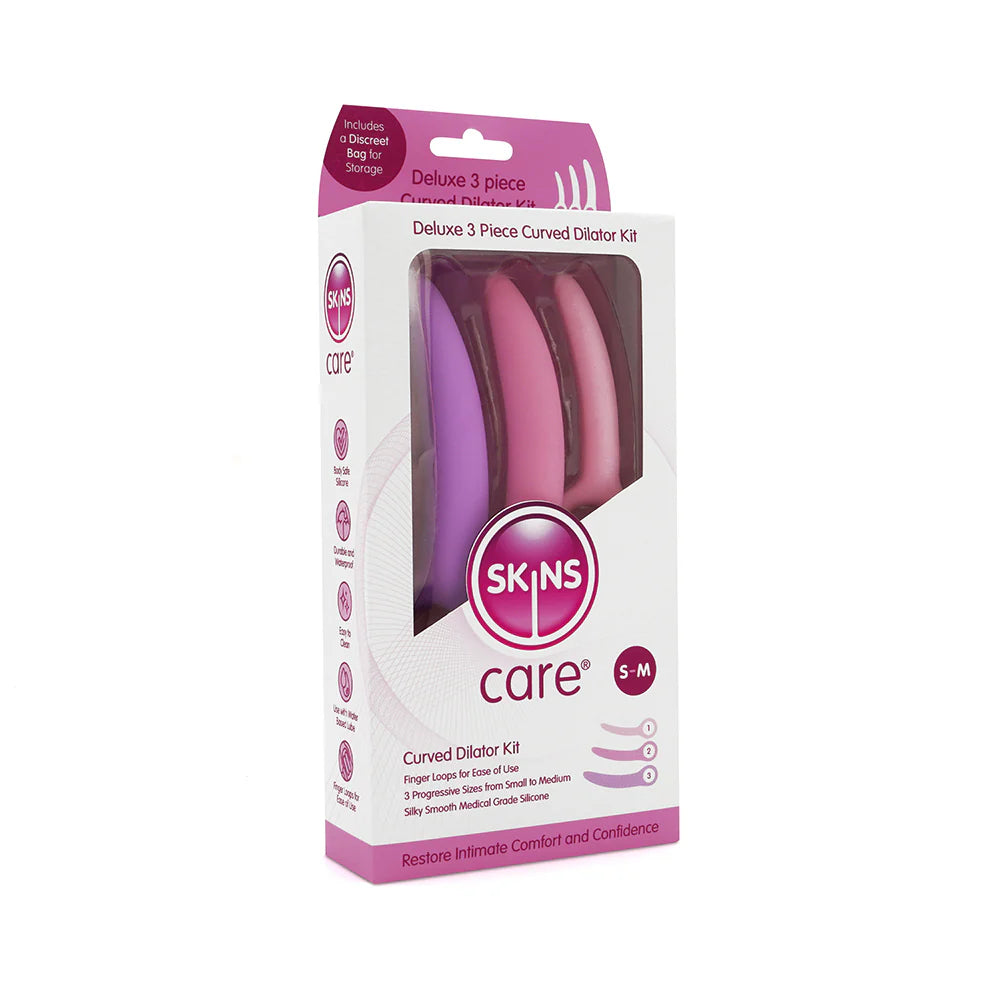 Skins Care Curved Dilators 3-Piece Set (Small Medium) by Creative Conceptions LLC