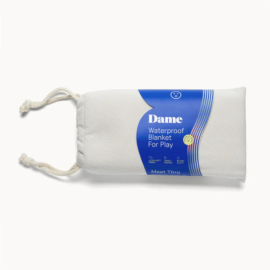Dame Thro Waterproof Sex Blanket Oat by Dame Products
