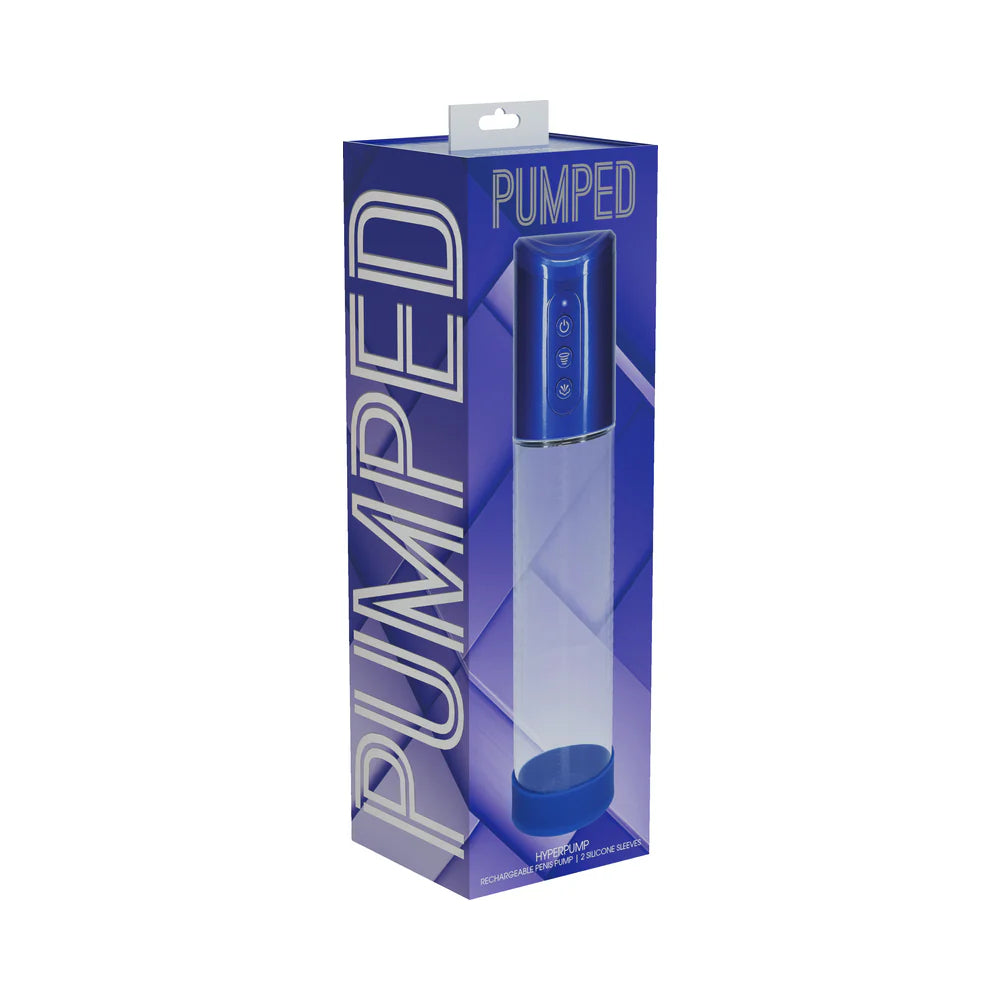 PUMPED HyperPump Automatic Metallic Blue by Shots America LLC