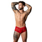 Male Power The Ultimate Duo CRR Mini Short & Red Cock Ring Red S by Male Power
