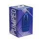 PUMPED Vibrobator Masturbator Negative Pressure Suction Vibration Metallic Blue by Shots America LLC
