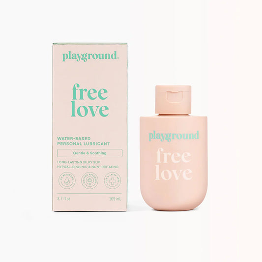 Playground Free Love Extra-Gentle Water-Based Personal Lubricant 3.7 oz. by HelloPlayground/Playground For All, Inc.