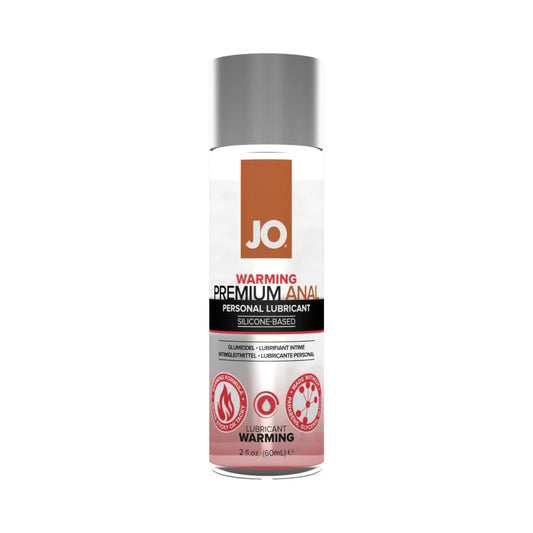 JO Premium Anal Warming Silicone-Based Lubricant 2 oz. by System Jo