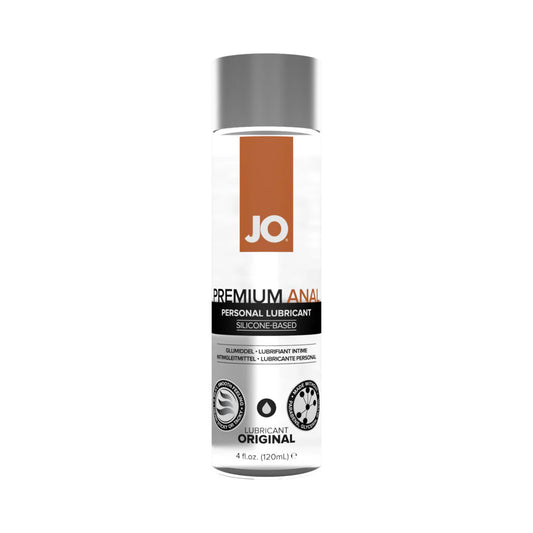 JO Premium Anal Original Silicone-Based Lubricant 4 oz. by System Jo