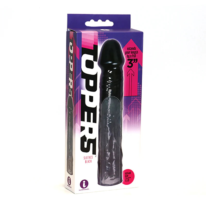 The 9's, Toppers - Black, Extender Sleeve by Icon Brands Inc.