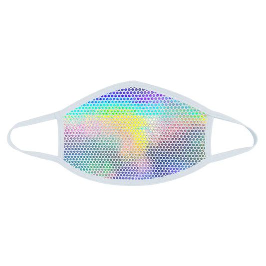 Neva Nude Liquid Party White Holographic Face Mask by Neva Nude LLC