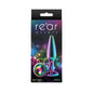 Rear Assets Tapered Plug Multicolor/Rainbow M by New Sensations Novelties Inc.
