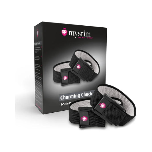 Mystim Charming Chuck 2-Piece Strap Set with 2mm Adapter by Mystim GmbH