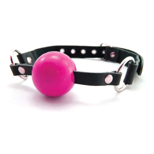Sex Kitten Silicone Ball Gag Pink by PHS International
