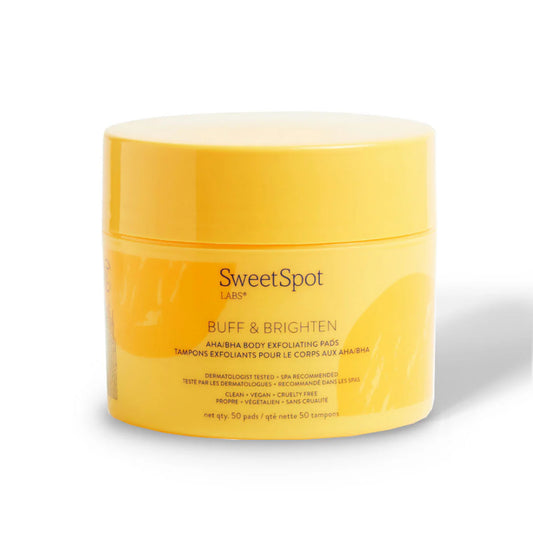 SweetSpot Labs Buff & Brighten Body Exfoliating Pads by Sweet Spot Labs (NO MORE)