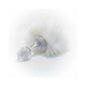 Crystal Delights Magnetic Sparkle Bunny Tail Plug White by Crystal Delights LLC