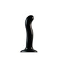 Strap-On-Me P&G-Spot Dildo Medium Black by Lovely Planet USA