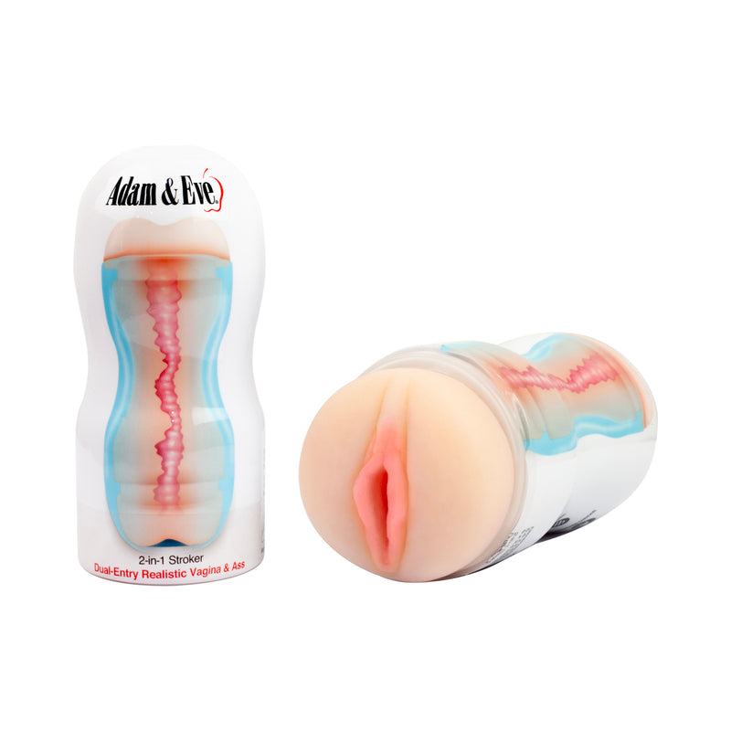 Adam & Eve 2-in-1 Stroker by PHE/Adam and Eve