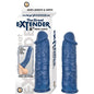 The Great Extender 6in Penis Sleeve Silicone Blue by Nasstoys
