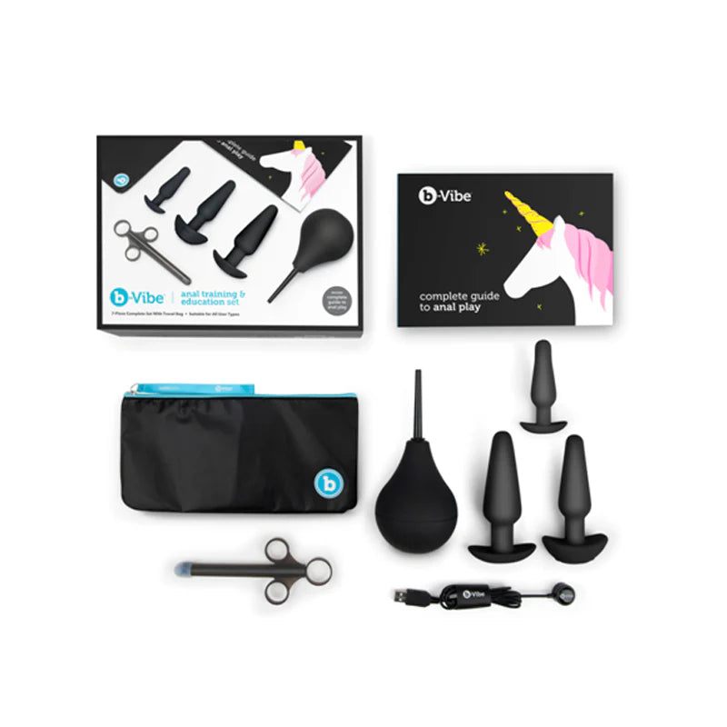 b-Vibe 7-Piece Anal Training & Education Set Black by COTR Inc.
