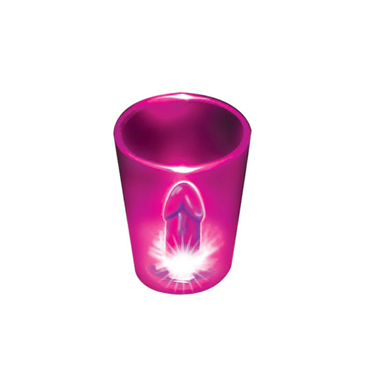 Light Up Shot Glasses Magenta by Hott Products Unlimited