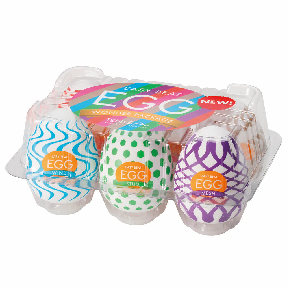 Tenga Egg Variety Pack Wonder 6 pcs by TENGA USA, Inc