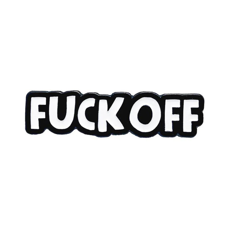 Geeky & Kinky Fuck Off Enamel Pin by Geeky & Kinky