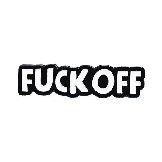 Geeky & Kinky Fuck Off Enamel Pin by Geeky & Kinky