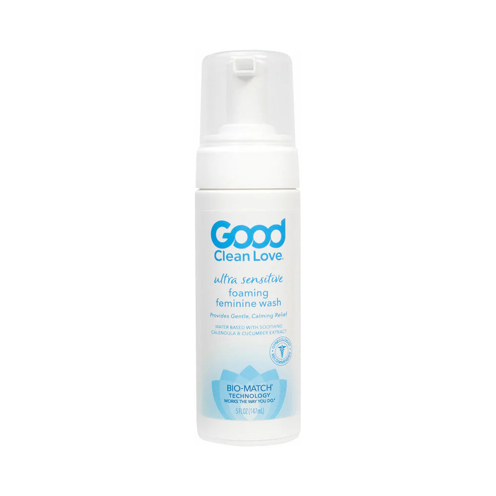 Good Clean Love Ultra Sensitive Foaming Feminine Wash 5 oz. by Good Clean Love