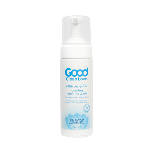 Good Clean Love Ultra Sensitive Foaming Feminine Wash 5 oz. by Good Clean Love