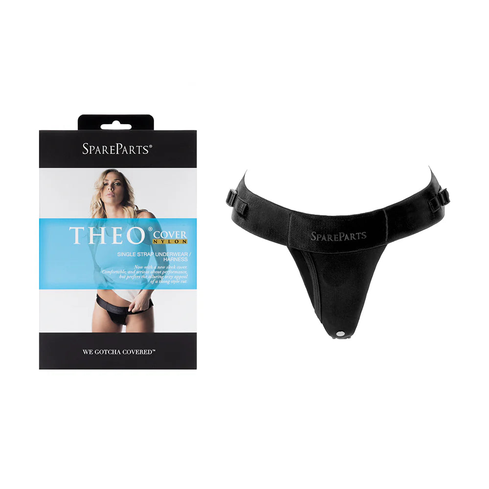 SpareParts Theo Cover Underwear Harness Black (Single Strap) Size A Nylon by SpareParts Hardware