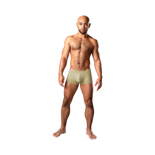 Male Power Cabana Banana Mini Short Yellow/Grey by Male Power